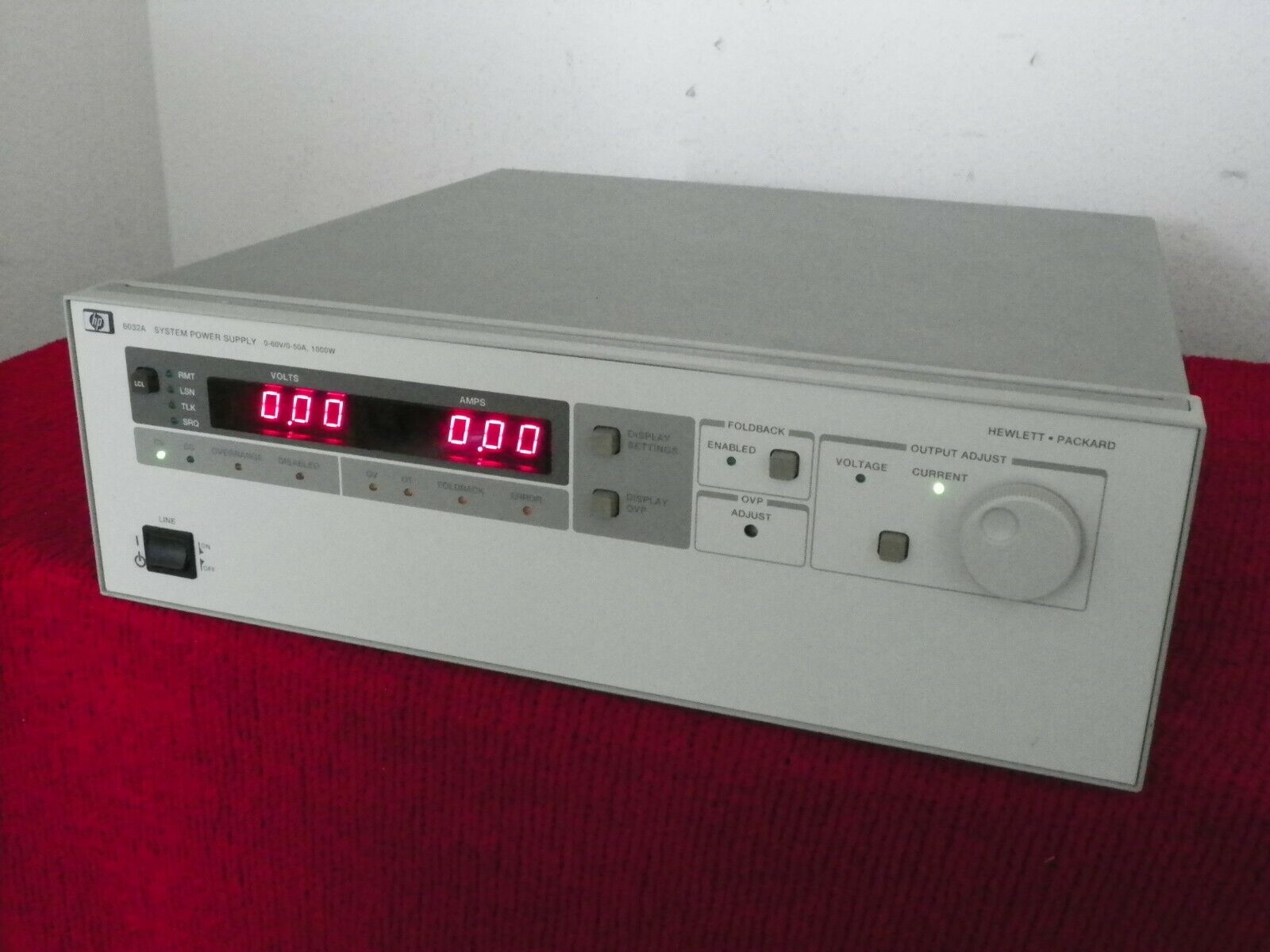 HP Agilent 6032A Power Supply, Load tested, 30 day Warranty, Fully Tested, GPIB HP Agilent 6032A Power Supply, Load tested, 30 day Warranty, Fully Tested, GPIB